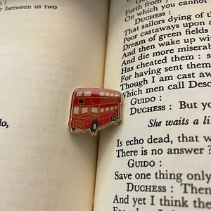 Burberry London Bus Pin